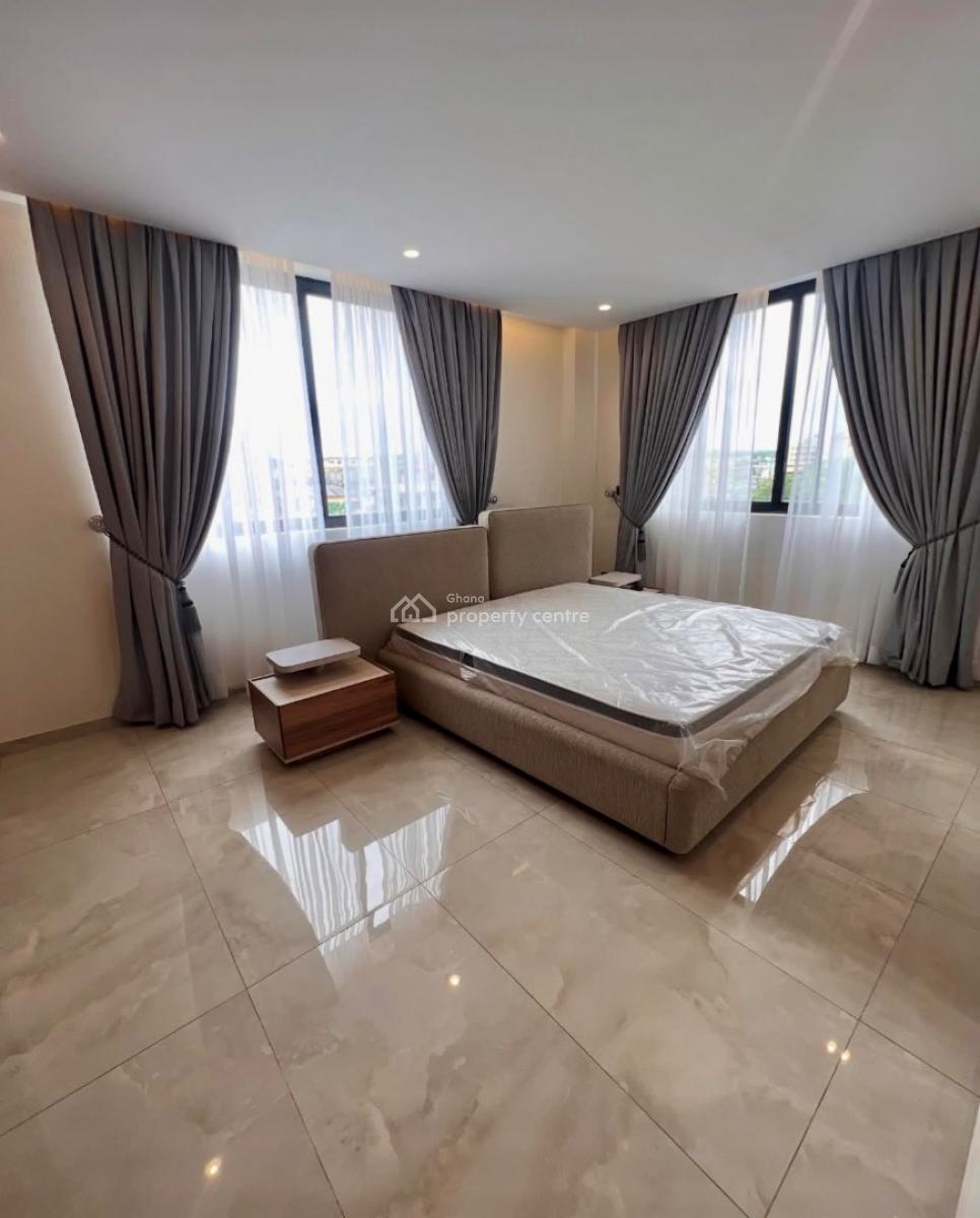 Furnished 2 Bedroom Apartment with Rooftop Lounge, Dzorwulu, West Airport, Airport Residential Area, Accra, Apartment for Rent