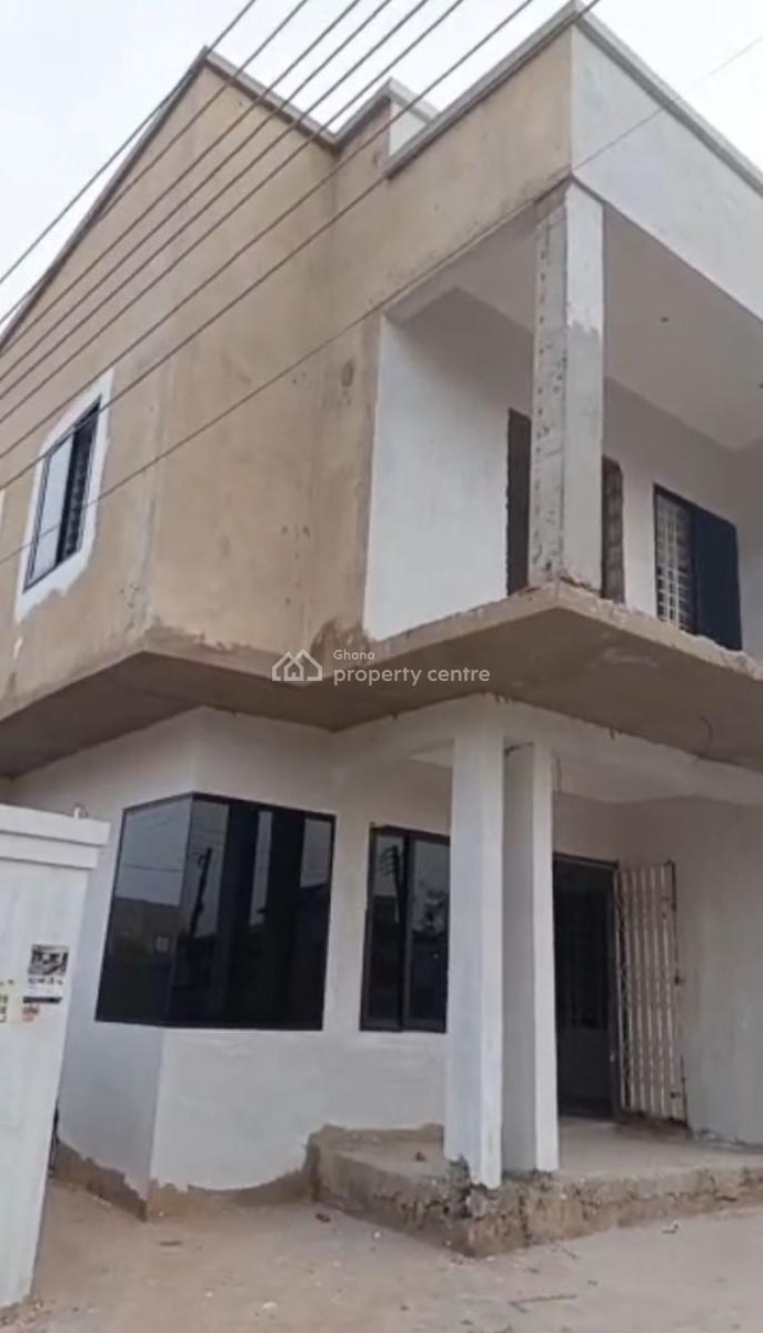 3 Bedrooms Work in Progress. Deposit 70% / 30% After Completion., Spintex, Close to Apsa Bank., Spintex, Accra, Terraced Duplex for Sale