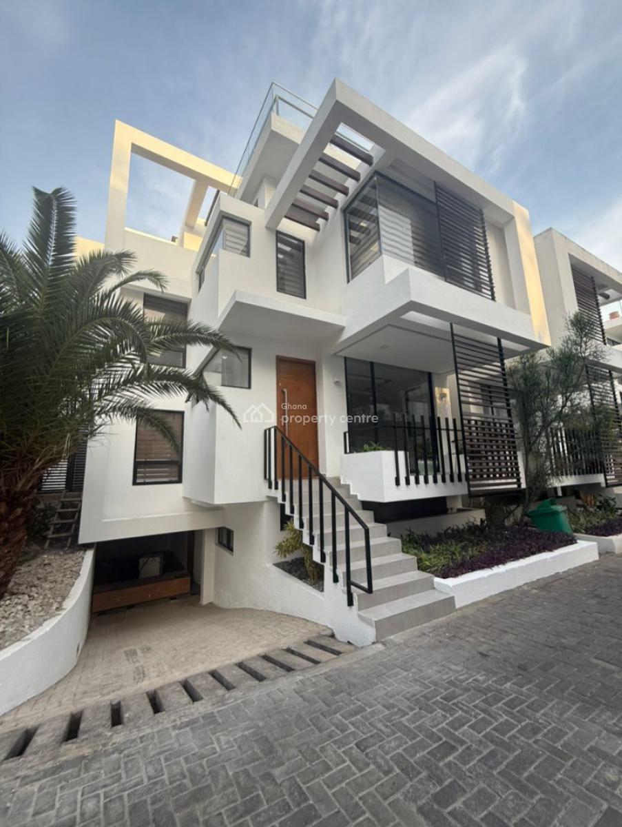 Executive  Semi-furnished 5 Bedroom, Cantonments, Accra, Townhouse for Rent