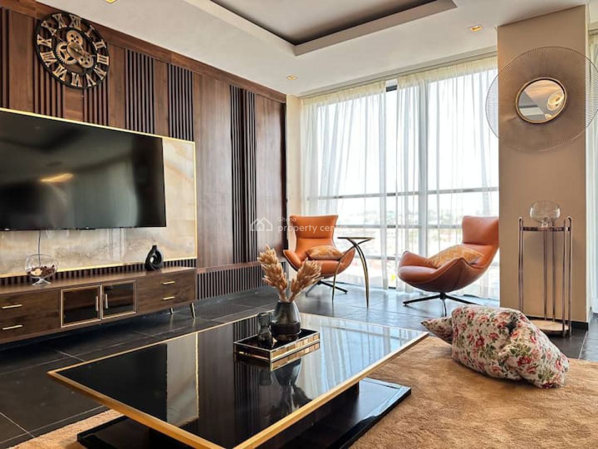 Furnished 3 Bedroom Apartment with Swimming Pool, West Airport, Airport Residential Area, Accra, Apartment for Rent