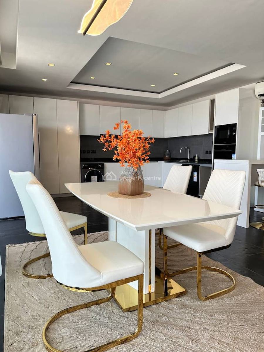 Furnished 3 Bedroom Apartment with Swimming Pool, West Airport, Airport Residential Area, Accra, Apartment for Rent