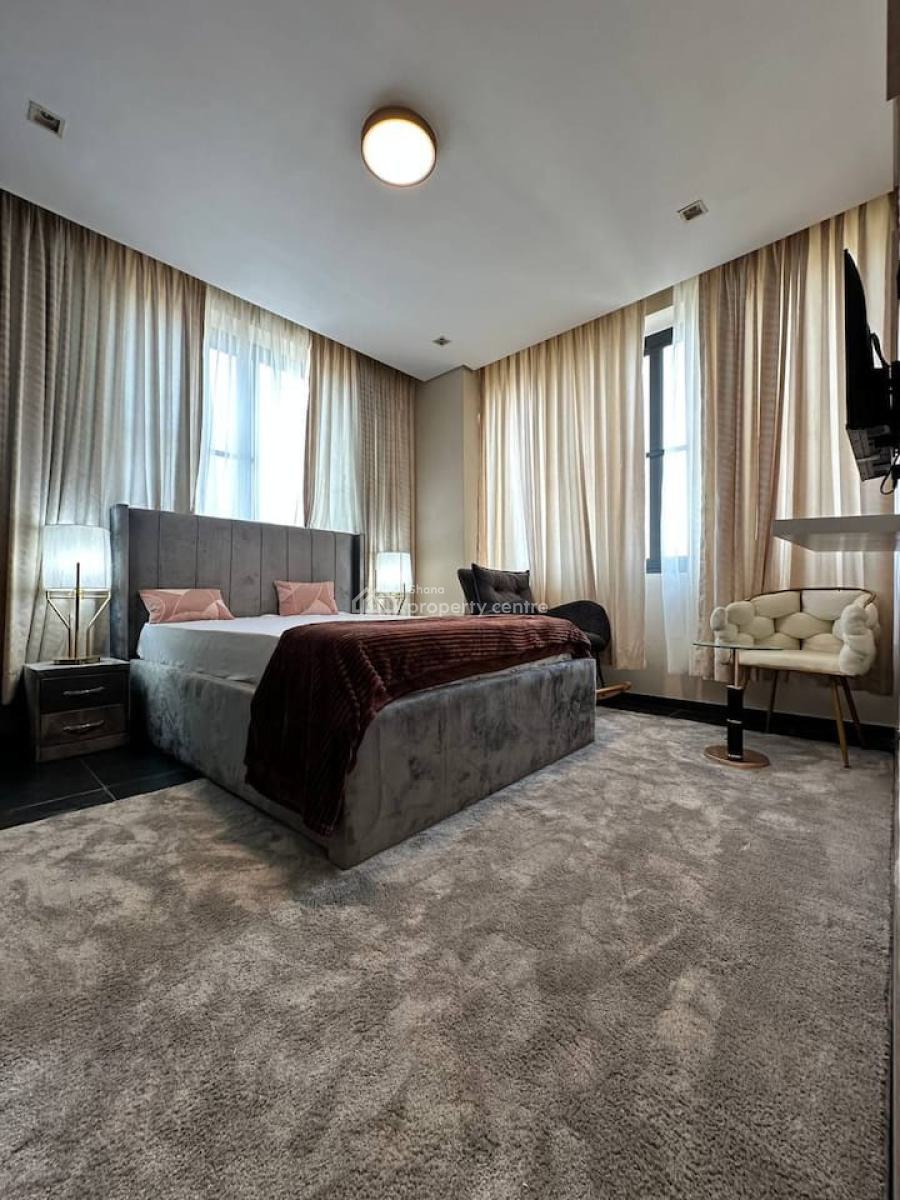 Furnished 3 Bedroom Apartment with Swimming Pool, West Airport, Airport Residential Area, Accra, Apartment for Rent