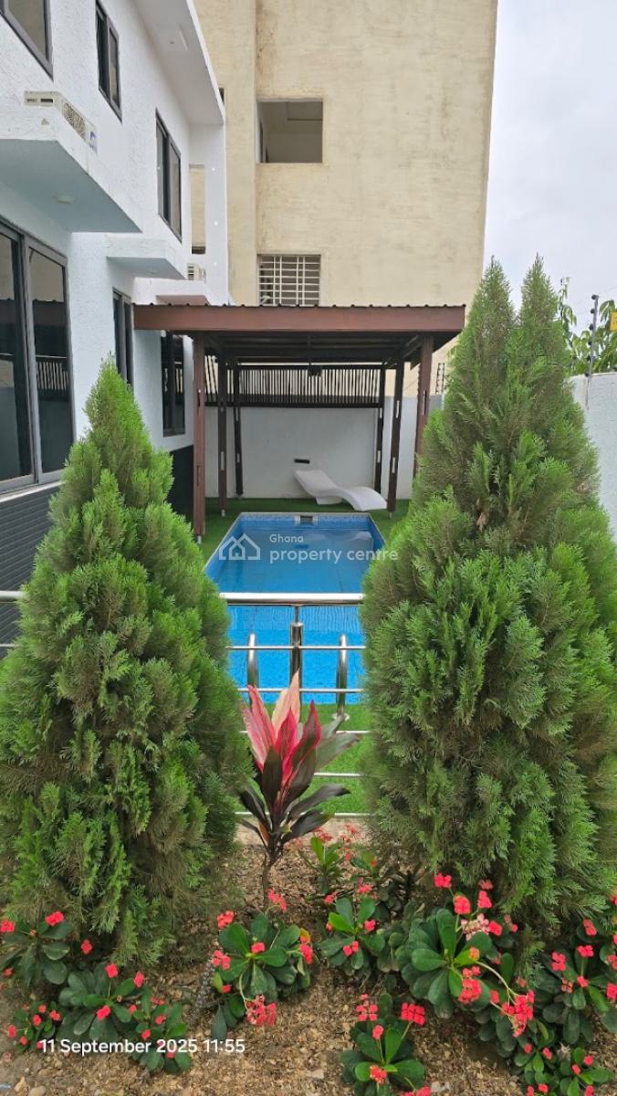 Furnished 4 Bedroom Duplex with Swimming Pool, Ars Roundabout, East Legon, Accra, Detached Duplex for Rent
