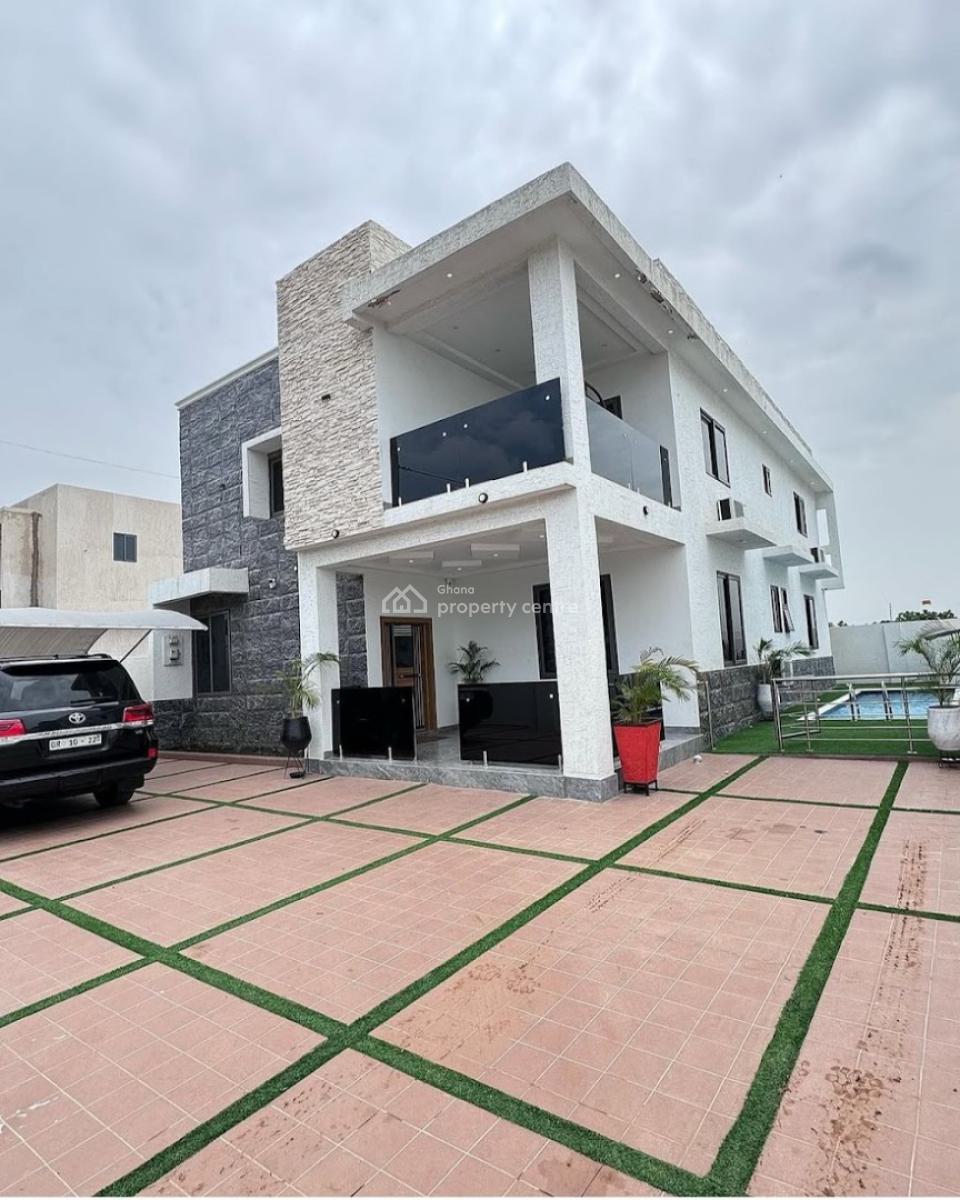 Furnished 4 Bedroom Duplex with Swimming Pool, Ars Roundabout, East Legon, Accra, Detached Duplex for Rent
