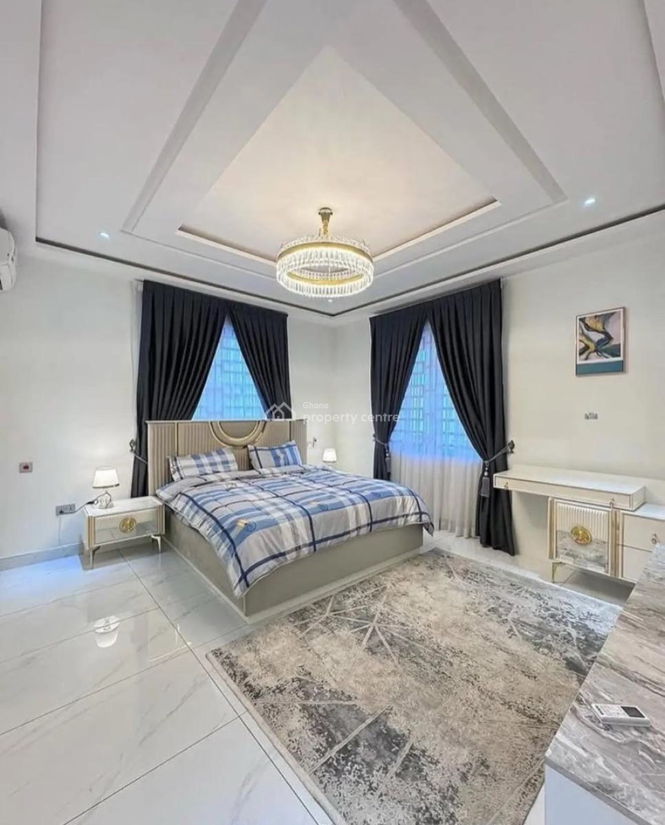 Furnished 4 Bedroom Duplex with Swimming Pool, Ars Roundabout, East Legon, Accra, Detached Duplex for Rent