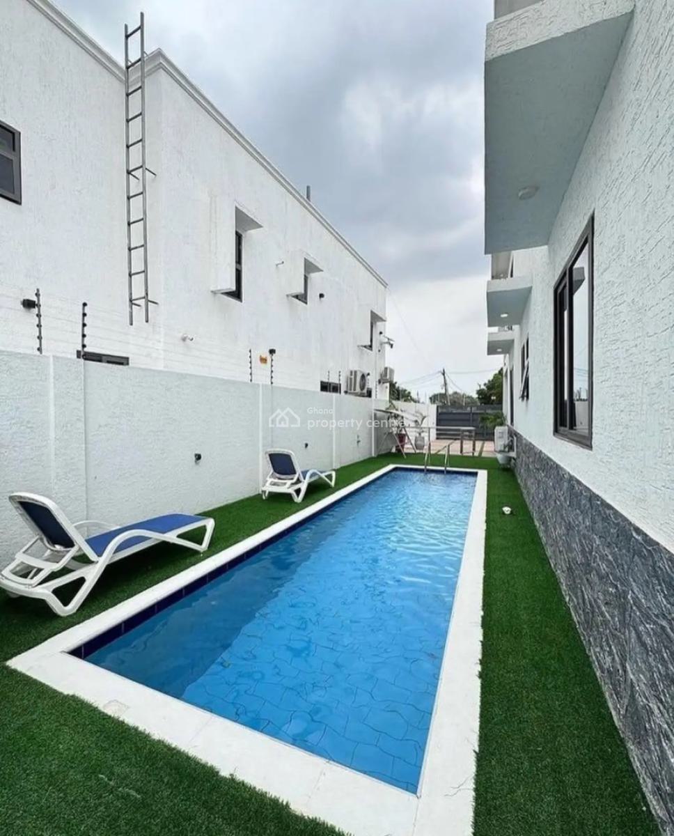 Furnished 4 Bedroom Duplex with Swimming Pool, Ars Roundabout, East Legon, Accra, Detached Duplex for Rent