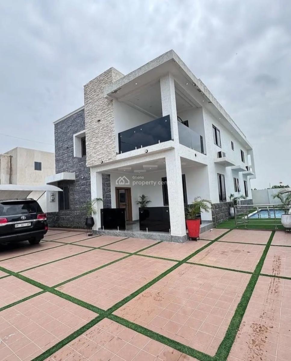 Furnished 4 Bedroom Duplex with Swimming Pool, Ars Roundabout, East Legon, Accra, Detached Duplex for Rent