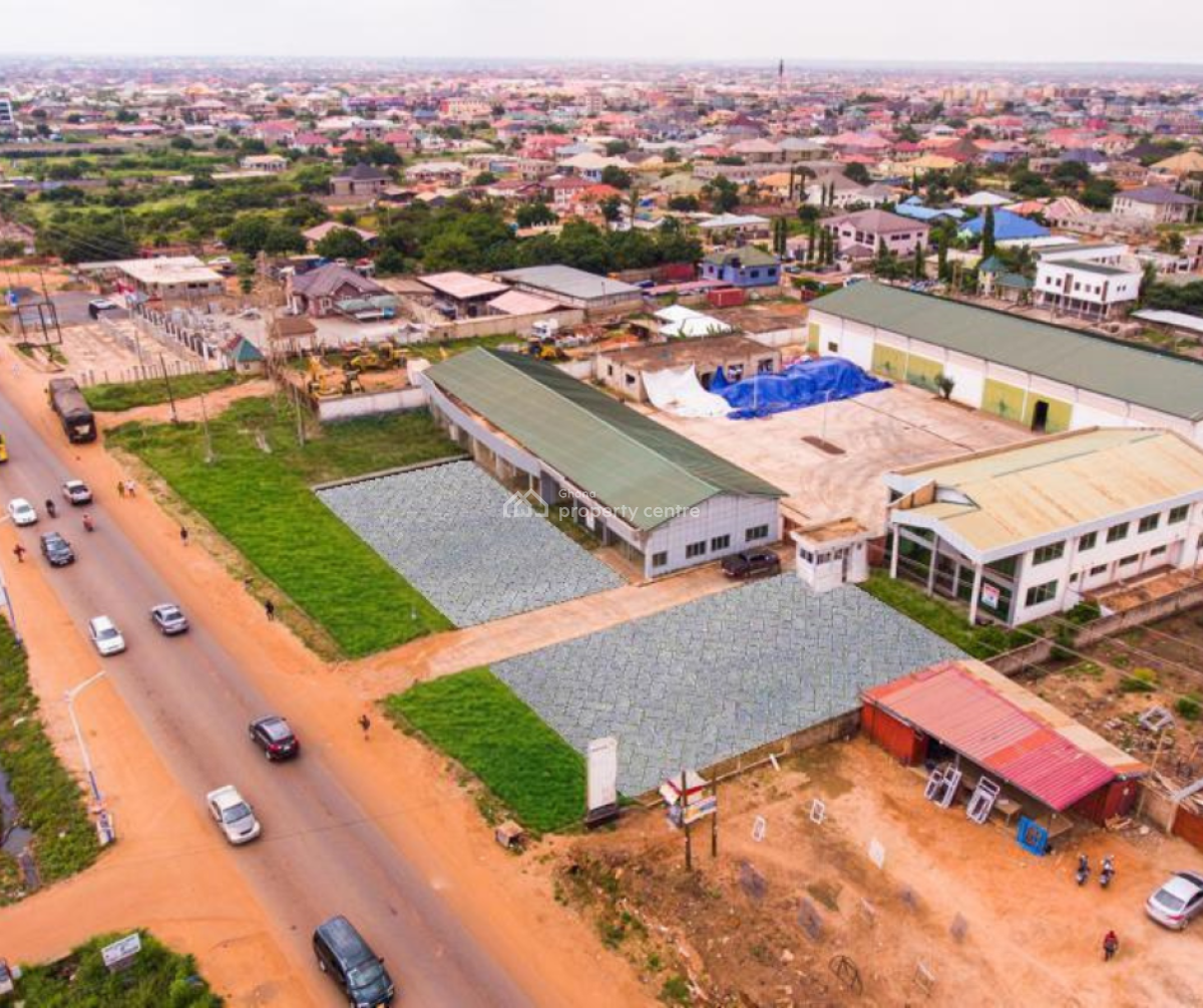 Prime Industrial Property -- Community 25, Dawenya, Dawhenya, Community 25, Tema, Accra, Commercial Property for Sale