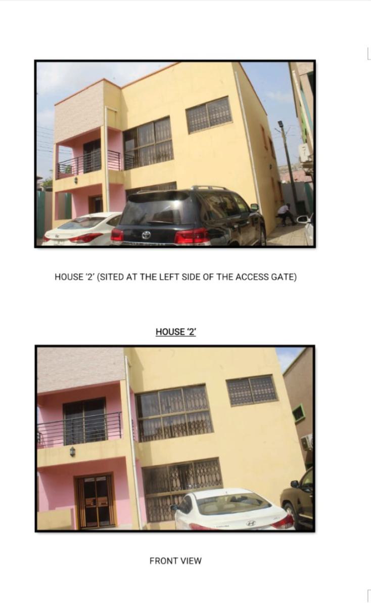 Auction of 3 Master Bedroom Storey in Gated Community, University of Ghana, North Legon, Accra, House for Sale