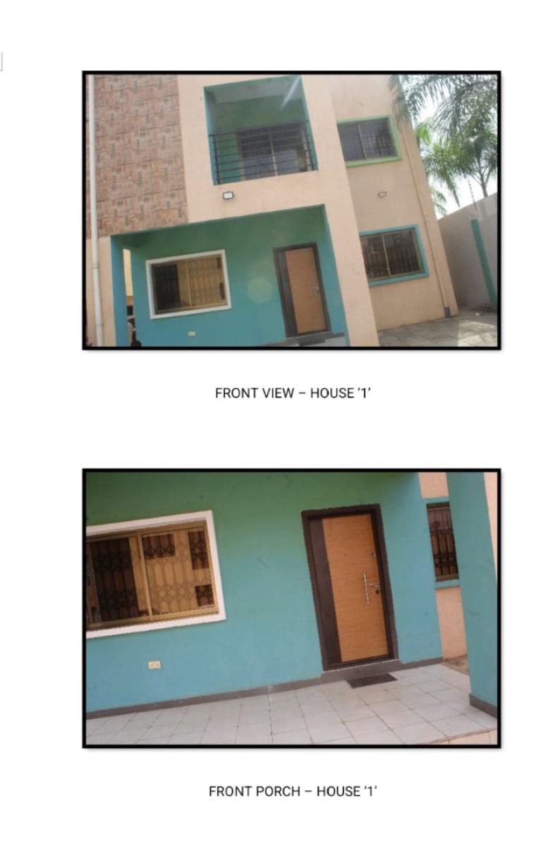 Auction of 3 Master Bedroom Storey in Gated Community, University of Ghana, North Legon, Accra, House for Sale