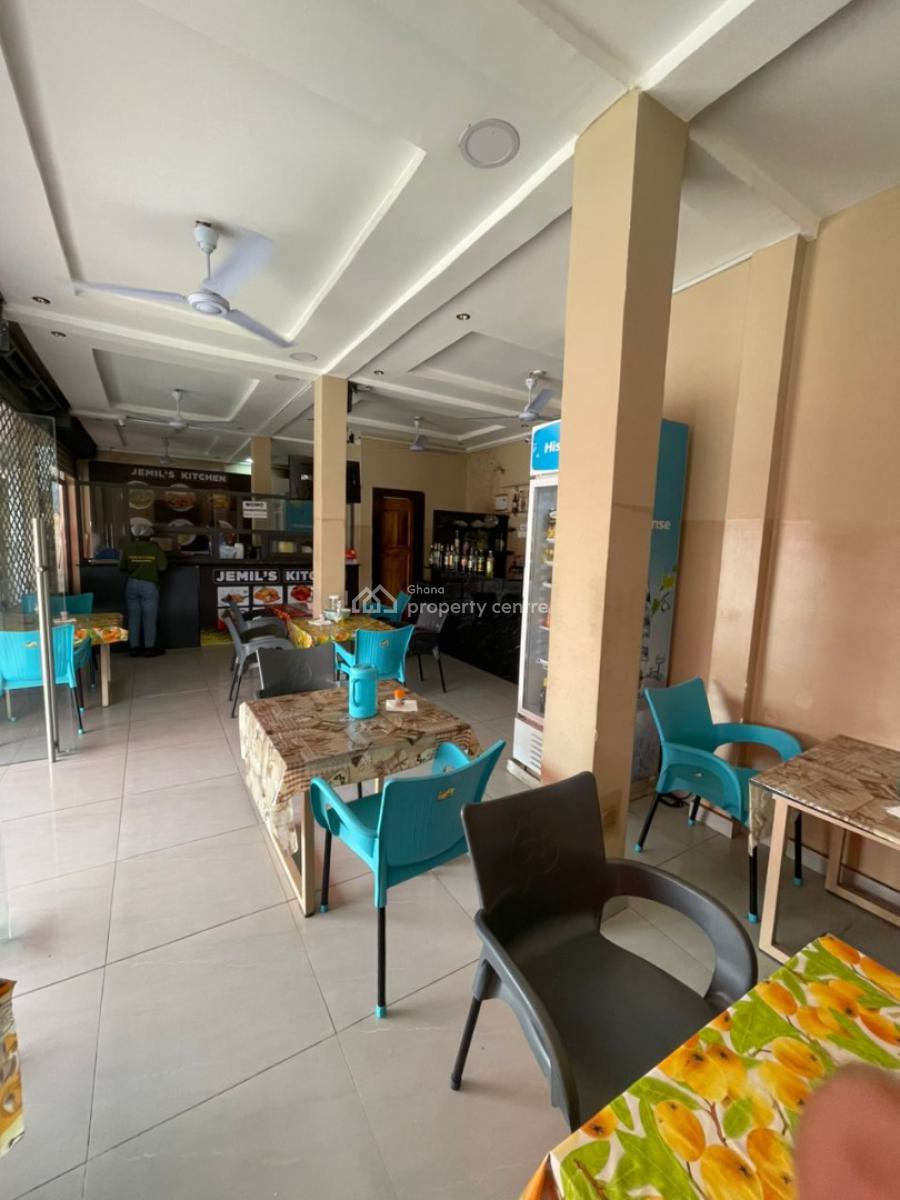 *restaurant Fully Equipped Before East Legon Hills Main Road*, Nmai Dzorn, East Legon Hills, East Legon, Accra, House for Rent