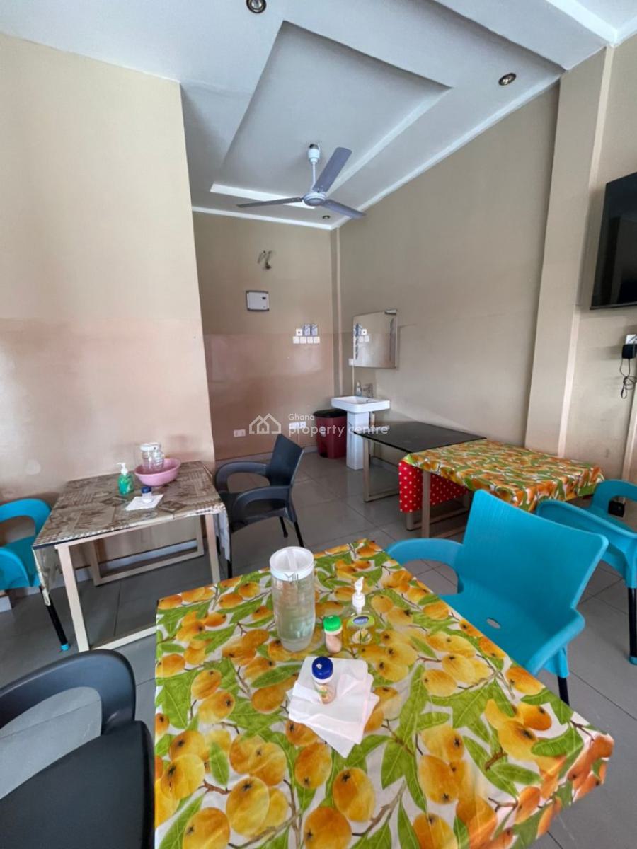 *restaurant Fully Equipped Before East Legon Hills Main Road*, Nmai Dzorn, East Legon Hills, East Legon, Accra, House for Rent