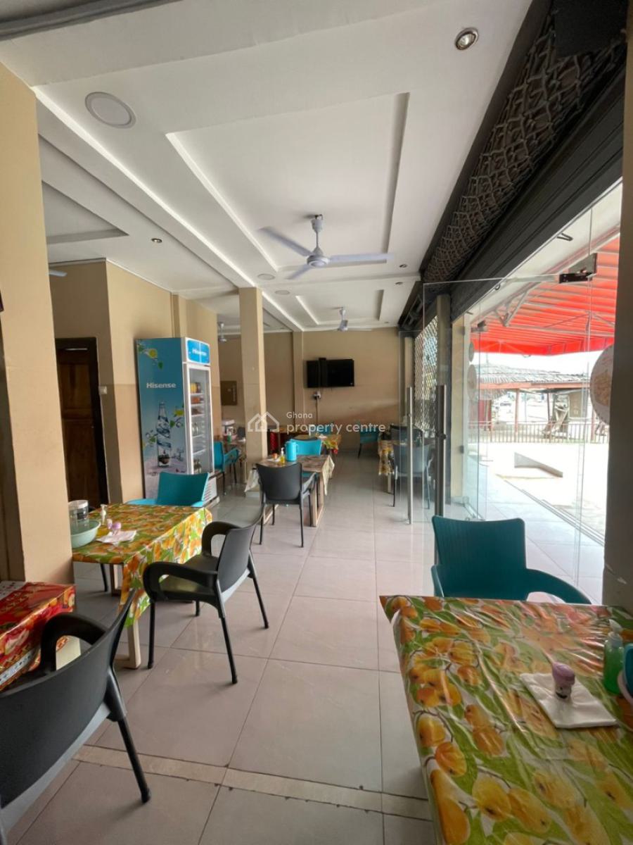 *restaurant Fully Equipped Before East Legon Hills Main Road*, Nmai Dzorn, East Legon Hills, East Legon, Accra, House for Rent