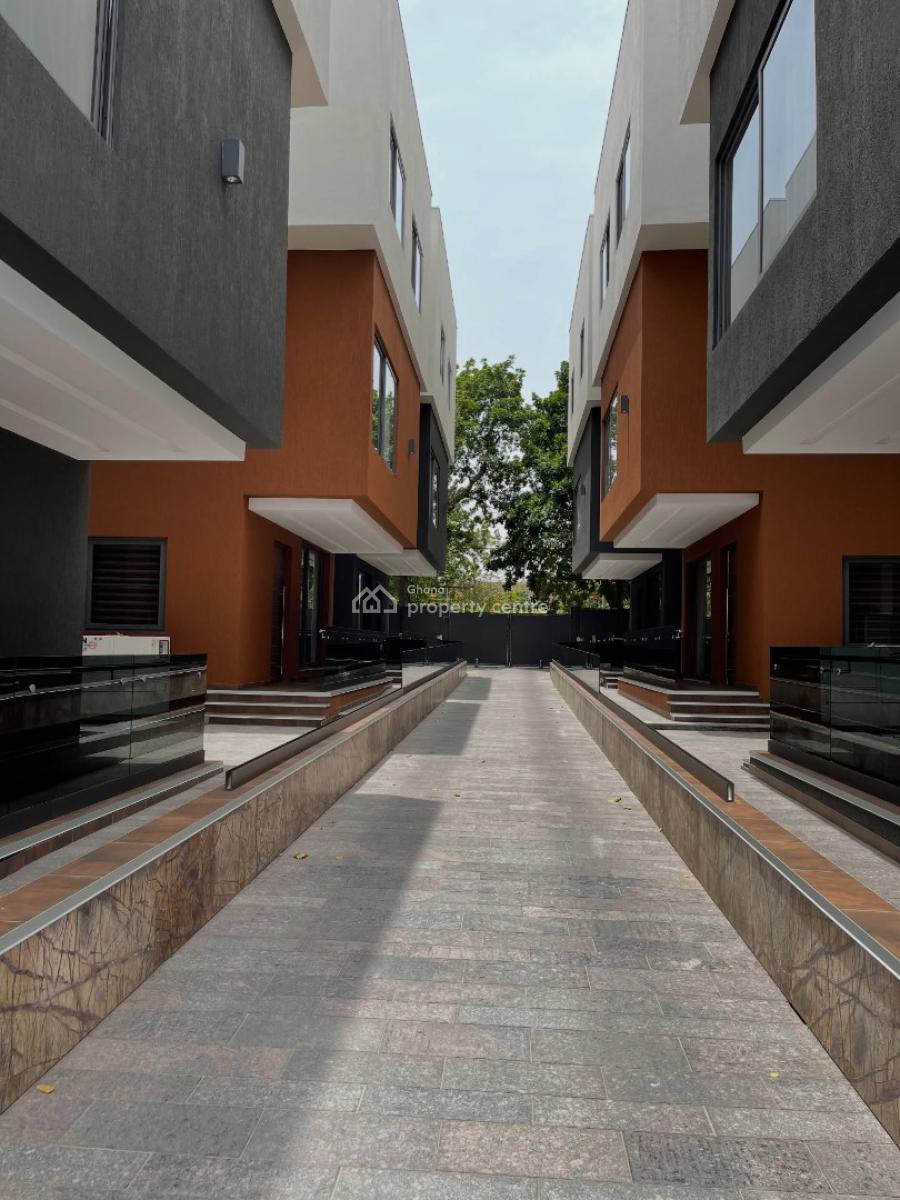 Executive Fully Furnished 4 Bedroom, East Legon, Accra, Townhouse for Rent