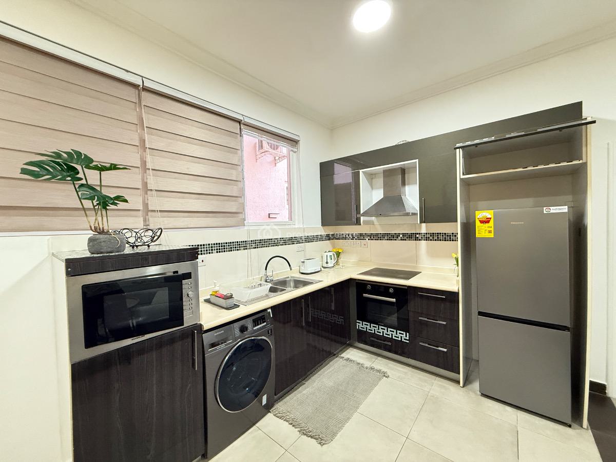 Furnished 1 Bedroom Apartment with Swimming Pool and Gym, Cantonments, Accra, Mini Flat for Rent