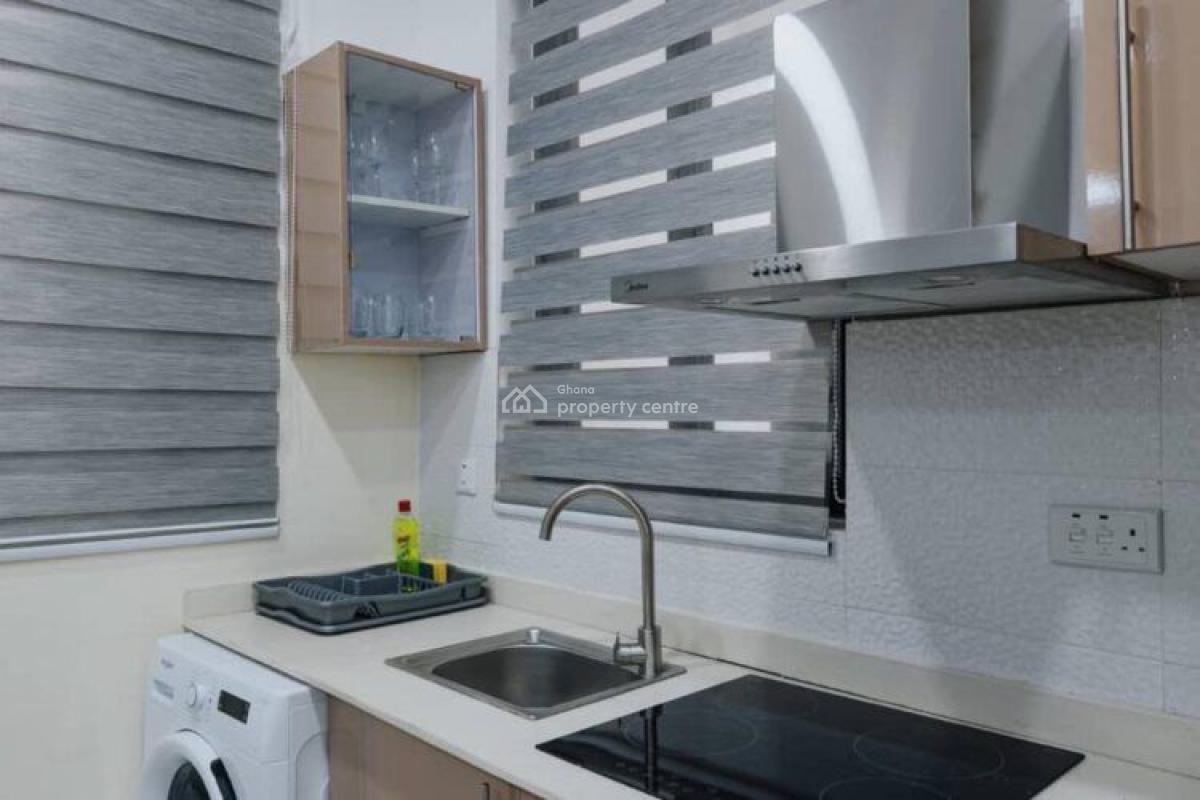 Furnished 2 Bedroom Apartment with Gym, Mahama Road, East Airport, Airport Residential Area, Accra, Apartment for Rent