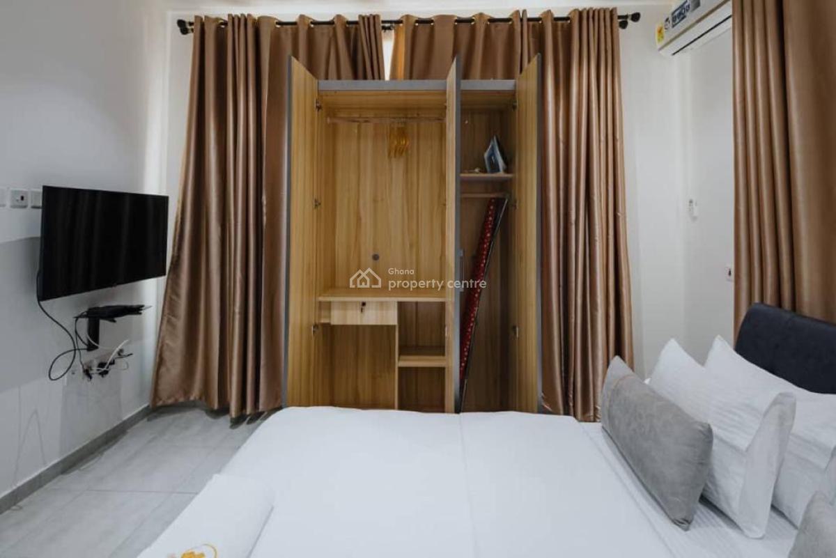 Furnished 2 Bedroom Apartment with Gym, Mahama Road, East Airport, Airport Residential Area, Accra, Apartment for Rent