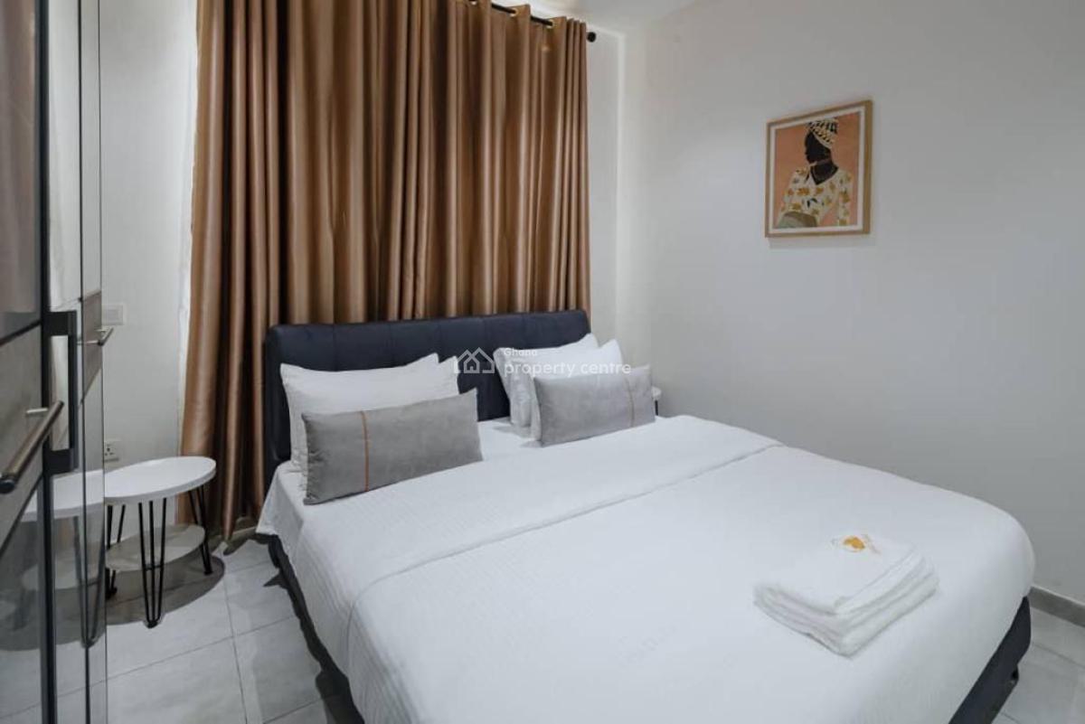 Furnished 2 Bedroom Apartment with Gym, Mahama Road, East Airport, Airport Residential Area, Accra, Apartment for Rent