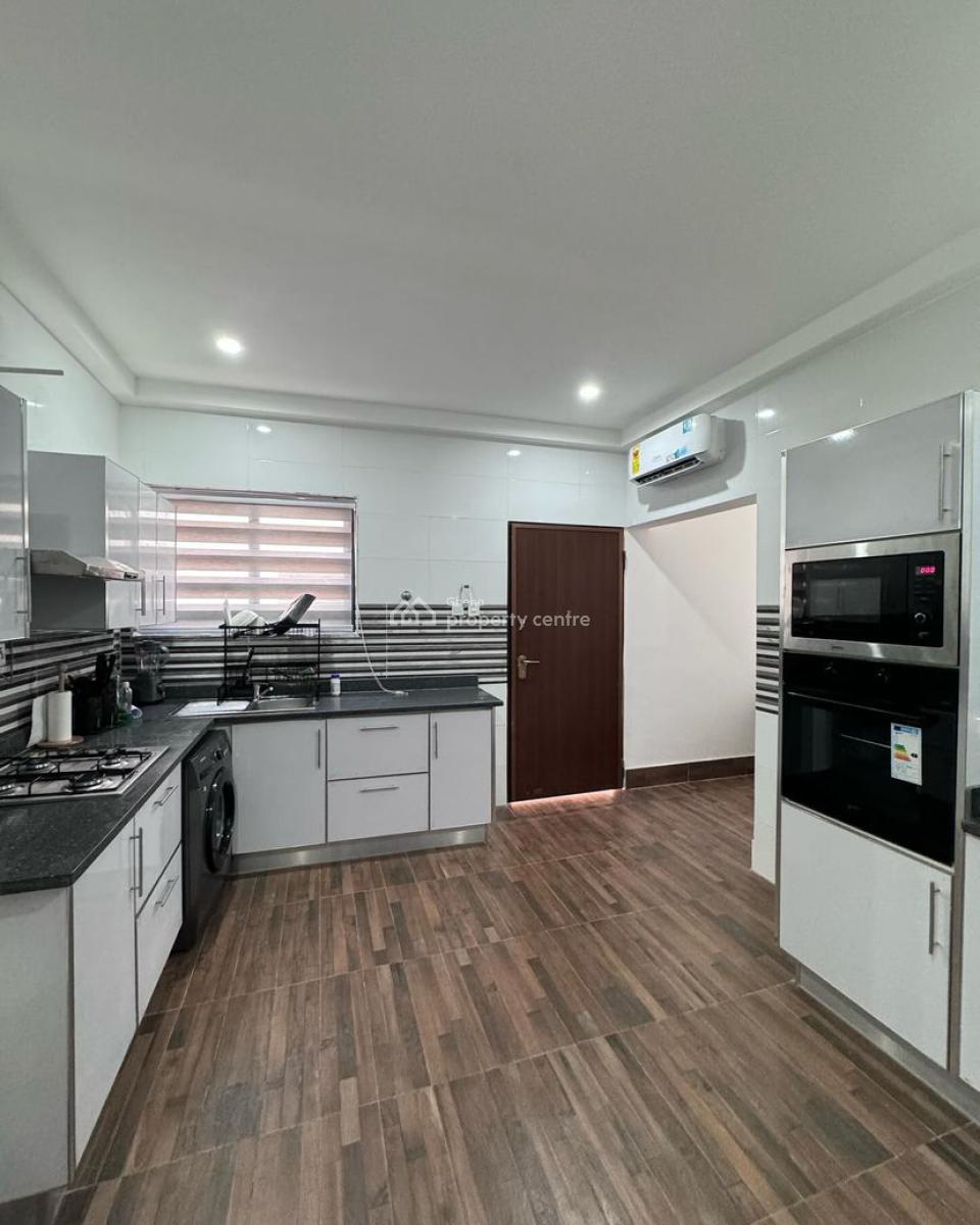 Furnished 4 Bedroom Duplex with Staff Quarters in a Gated Community, East Legon, Accra, Detached Duplex for Rent