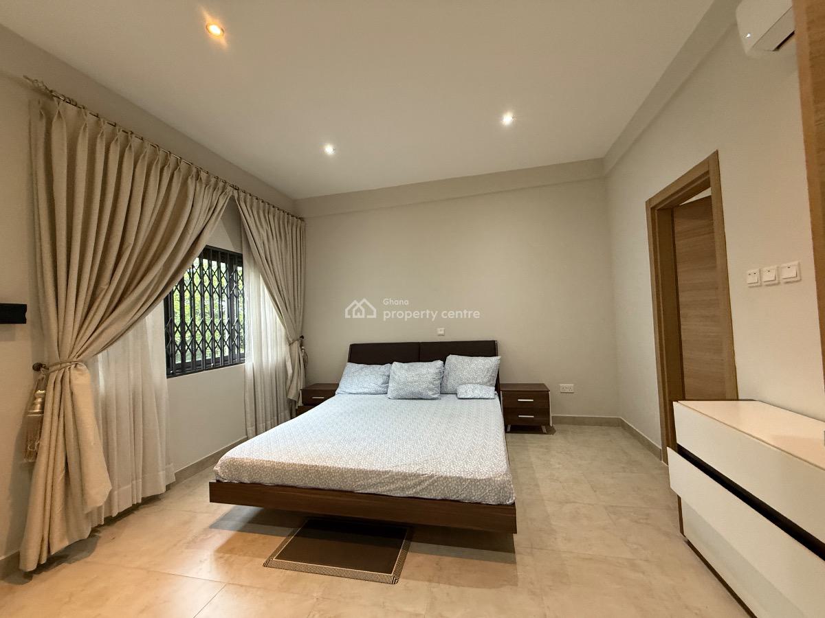 Furnished 3 Bedroom with Staff Quarters in a Gated Community with Pool, East Legon, Accra, Townhouse for Rent