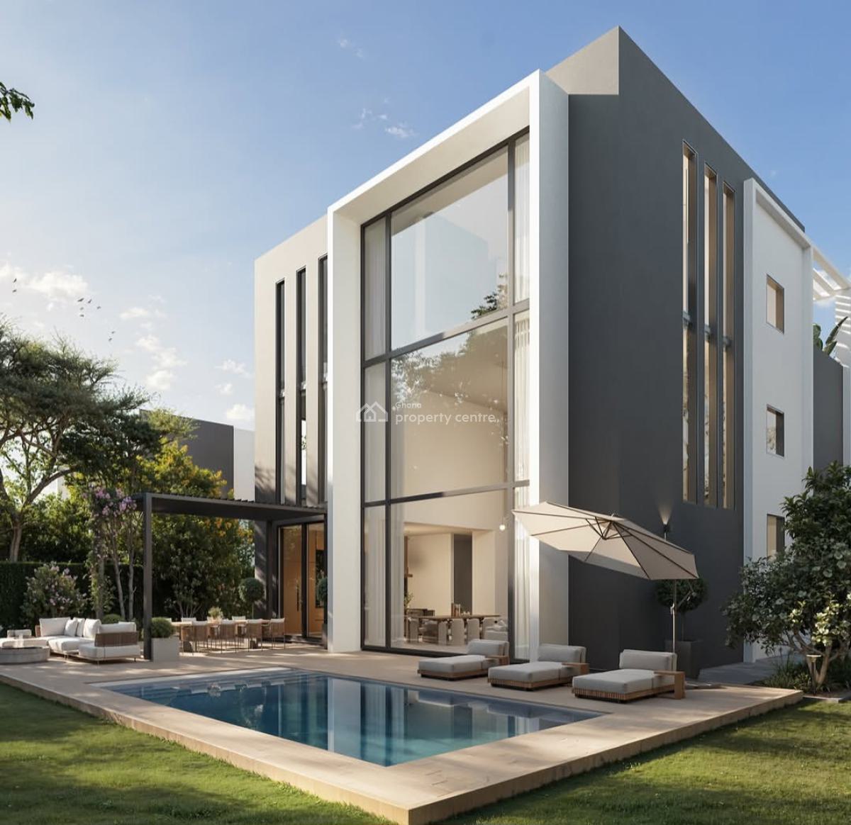 5 Bedroom Villas with a Pool at East Legon Trasacco, East Legon Trasacco, Accra Metropolitan, Accra, House for Sale