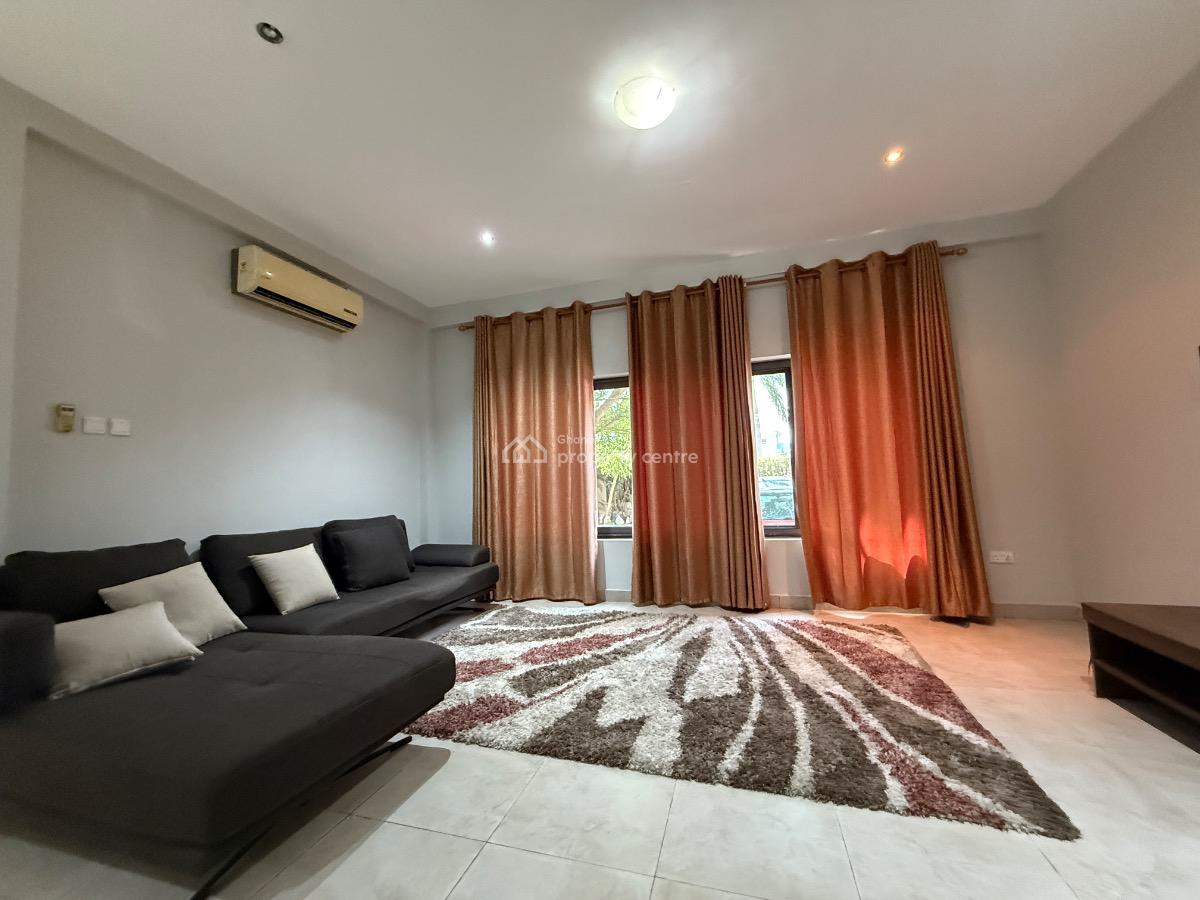 Furnished 3 Bedroom with Staff Quarters in a Gated Community with Pool, East Legon, Accra, Townhouse for Rent