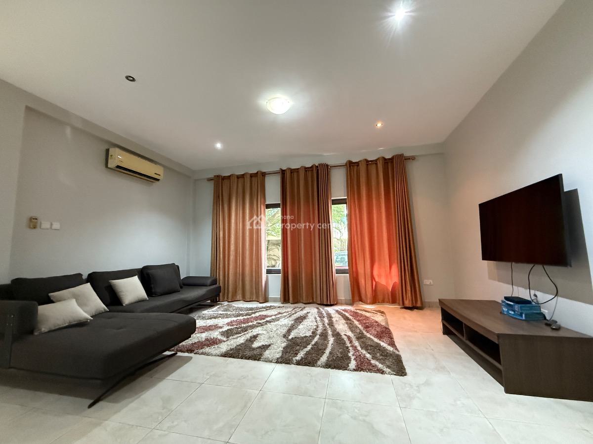Furnished 3 Bedroom with Staff Quarters in a Gated Community with Pool, East Legon, Accra, Townhouse for Rent
