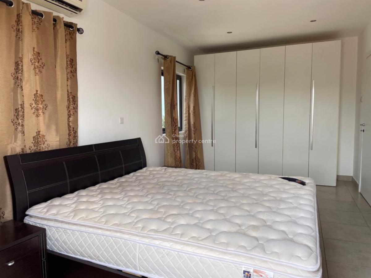 Furnished 3 Bedroom with Staff Quarters in a Gated Community with Pool, East Legon, Accra, Townhouse for Rent