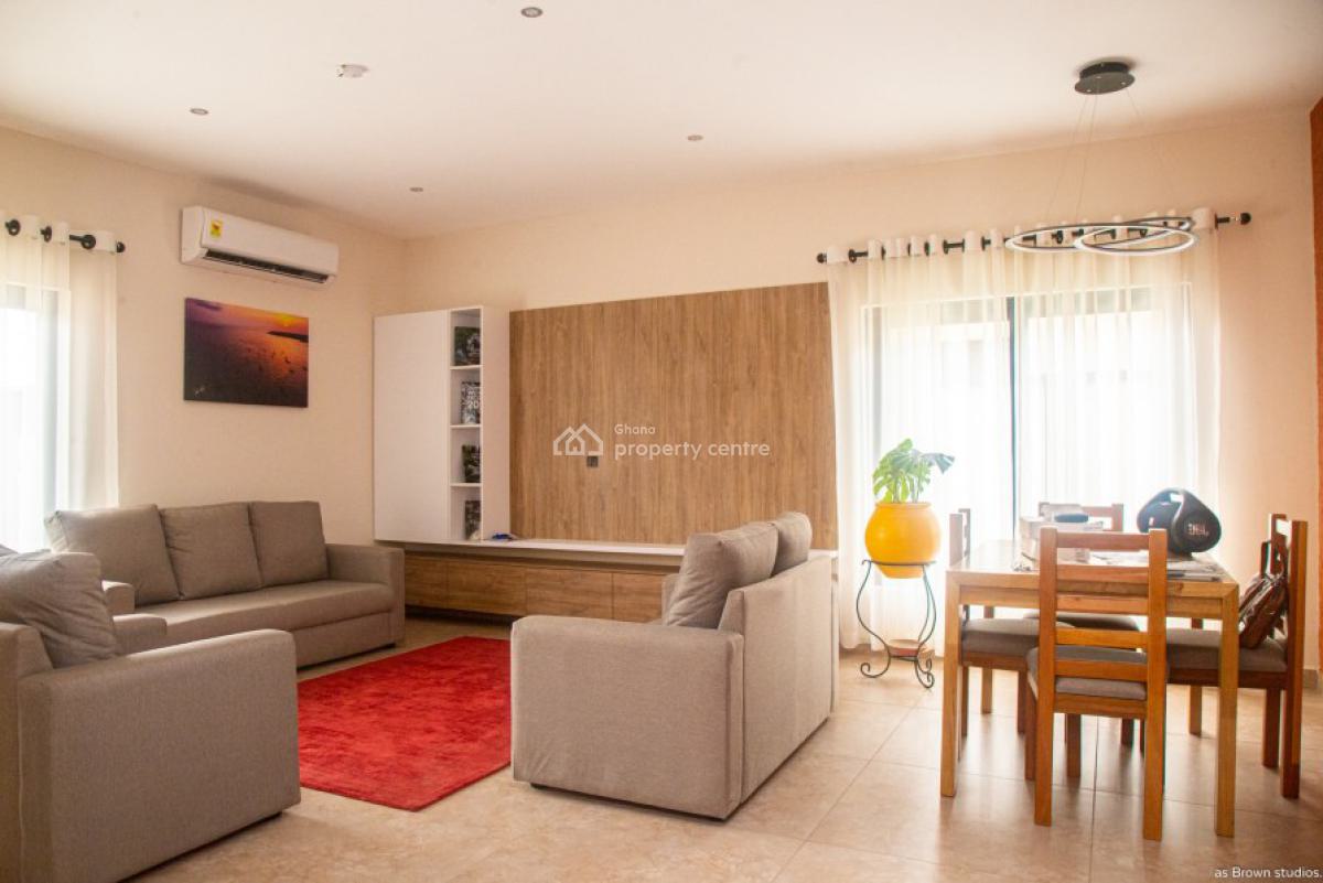 Furnished 4 Bedroom Duplex in a Gated Community with Swimming Pool, Pantang, Adenta Municipal, Accra, Detached Duplex for Rent