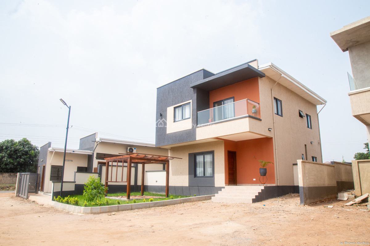 Furnished 4 Bedroom Duplex in a Gated Community with Swimming Pool, Pantang, Adenta Municipal, Accra, Detached Duplex for Rent