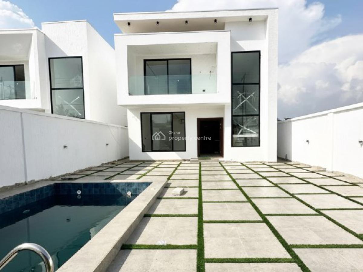 Detached 4 Bedroom Duplex with Swimming Pool, Ashaley Botwe, Adenta Municipal, Accra, Detached Duplex for Sale