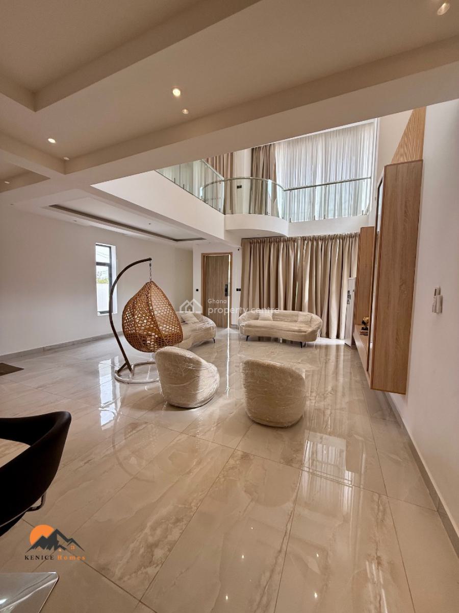 Semi Furnished 4 Bedroom House with 1 Boys Quarters, East Legon, Accra, House for Sale