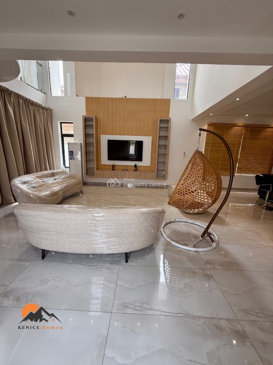 Semi Furnished 4 Bedroom House with 1 Boys Quarters, East Legon, Accra, House for Sale