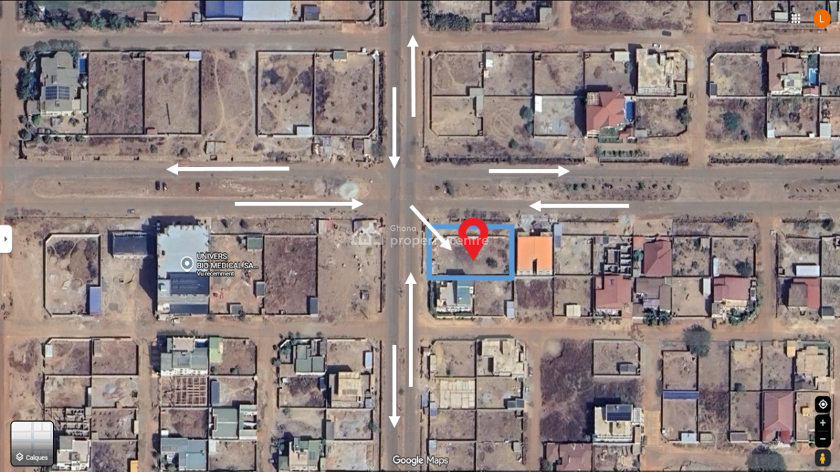 a Vendre : Parcelle Exceptionnelle à Ouaga 2000 (burkina Faso), Ouagadougou Zone C6, Abossey Okai, Accra, Commercial Property for Sale