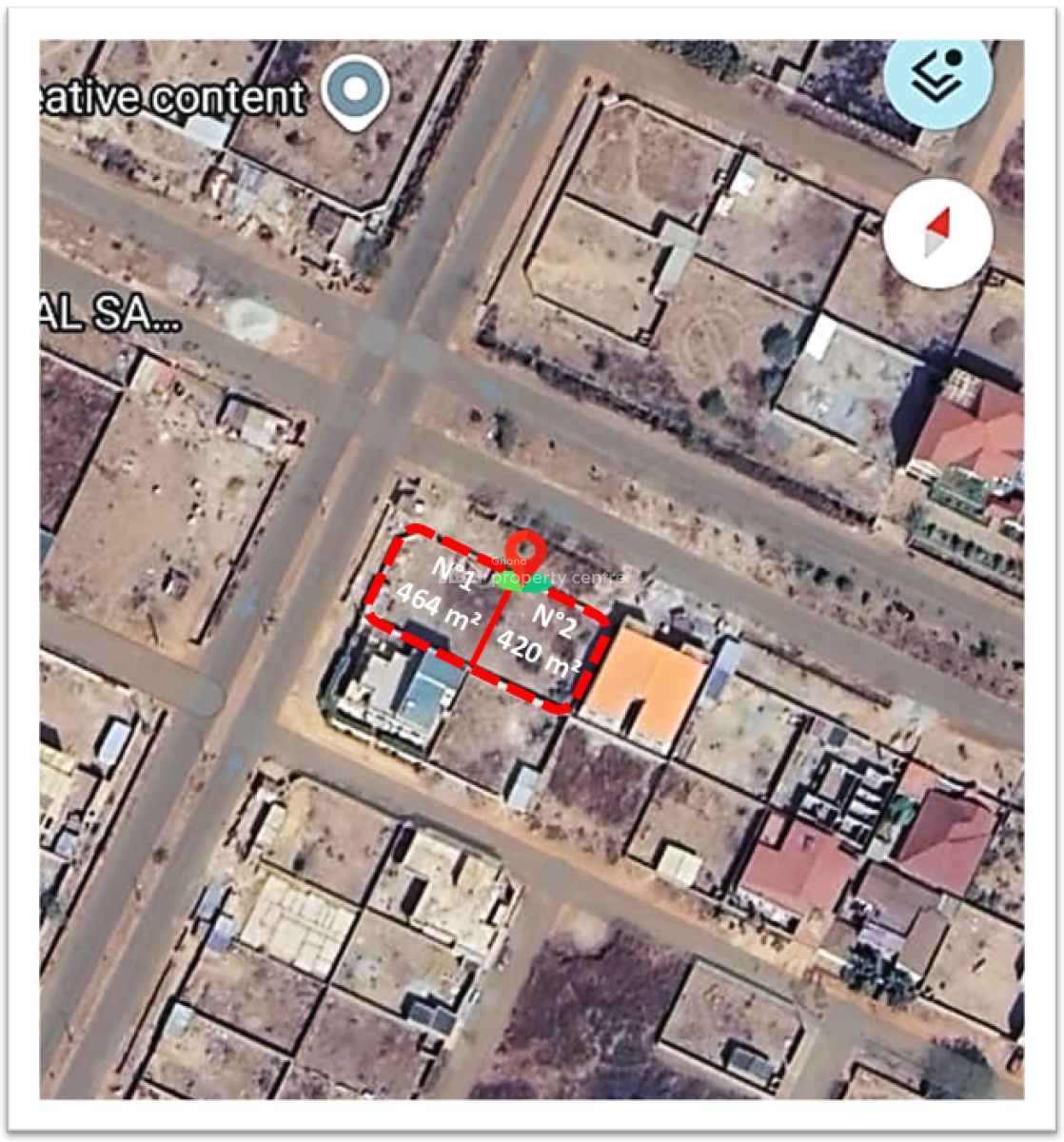 a Vendre : Parcelle Exceptionnelle à Ouaga 2000 (burkina Faso), Ouagadougou Zone C6, Abossey Okai, Accra, Commercial Property for Sale