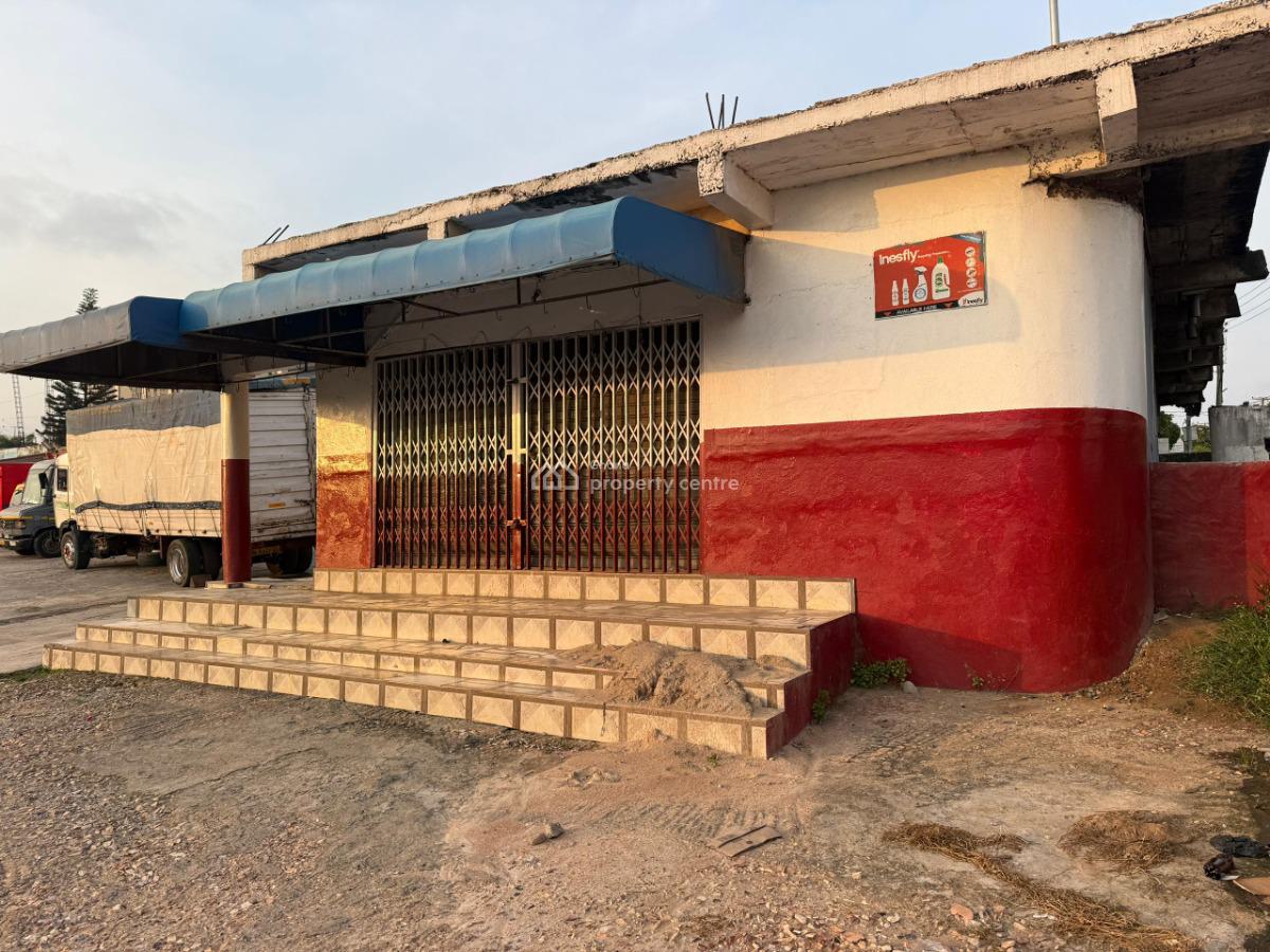 *commercial 5 Shops with Storey Foundation on 1 Plot @ Awoshie*, Awoshie, Ga Central Municipal, Accra, Commercial Property for Sale