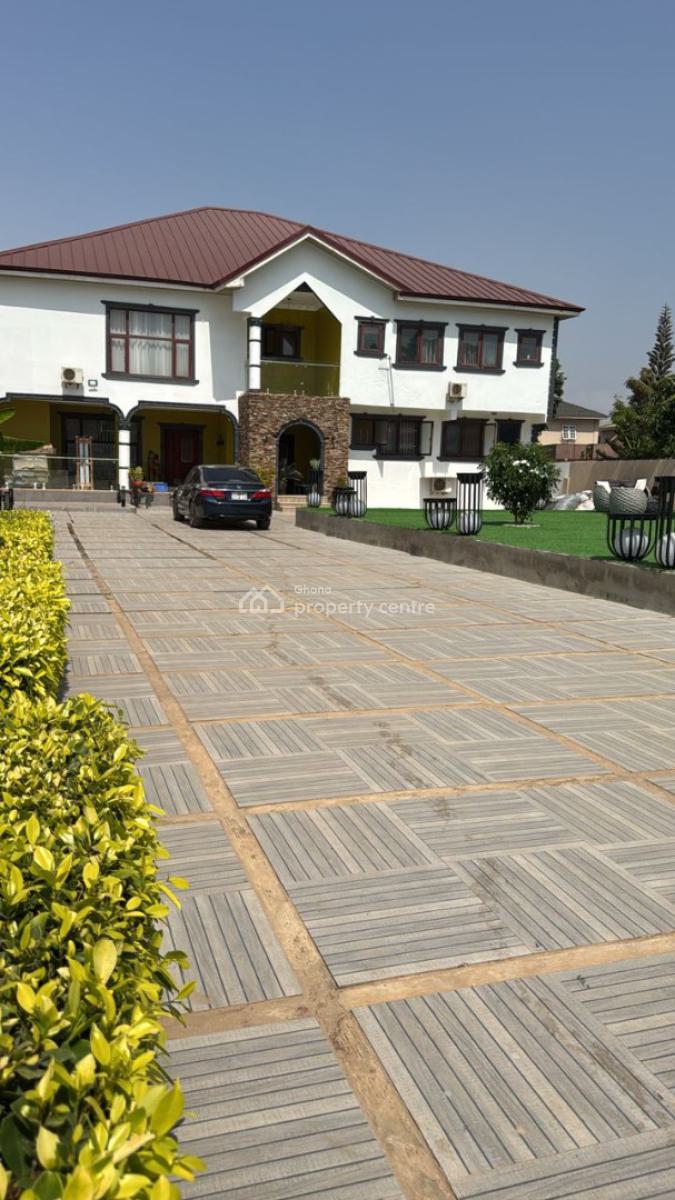Fully Furnished 7 Bedroom Storey Building with Boys Quarters.titleland, Spintex, Manet Cottage., Spintex, Accra, Terraced Bungalow for Sale