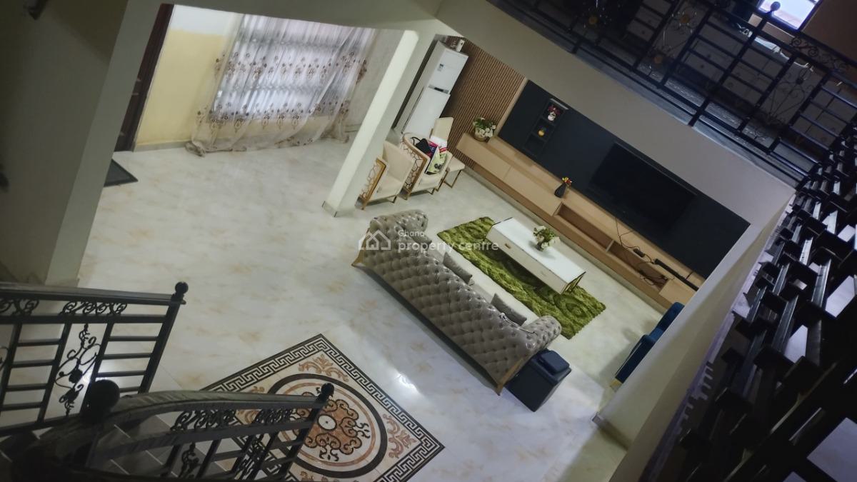 Fully Furnished 7 Bedroom Storey Building with Boys Quarters.titleland, Spintex, Manet Cottage., Spintex, Accra, Terraced Bungalow for Sale