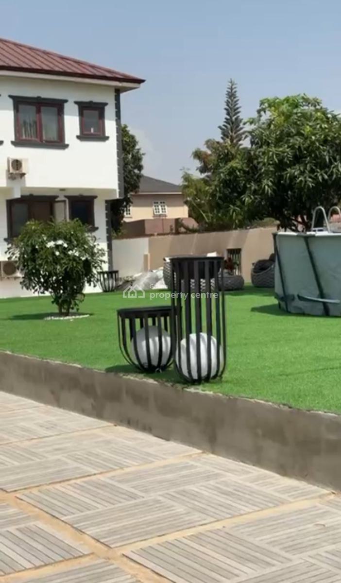 Fully Furnished 7 Bedroom Storey Building with Boys Quarters.titleland, Spintex, Manet Cottage., Spintex, Accra, Terraced Bungalow for Sale