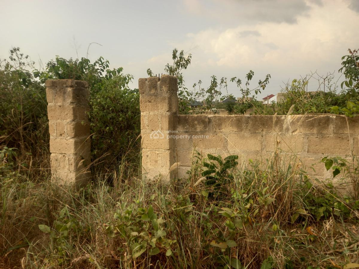 2 Plots   ( Fully Fence Walled), Adesina, on Kenyasi Abrem Road., Kumasi Metropolitan, Ashanti, Land for Sale