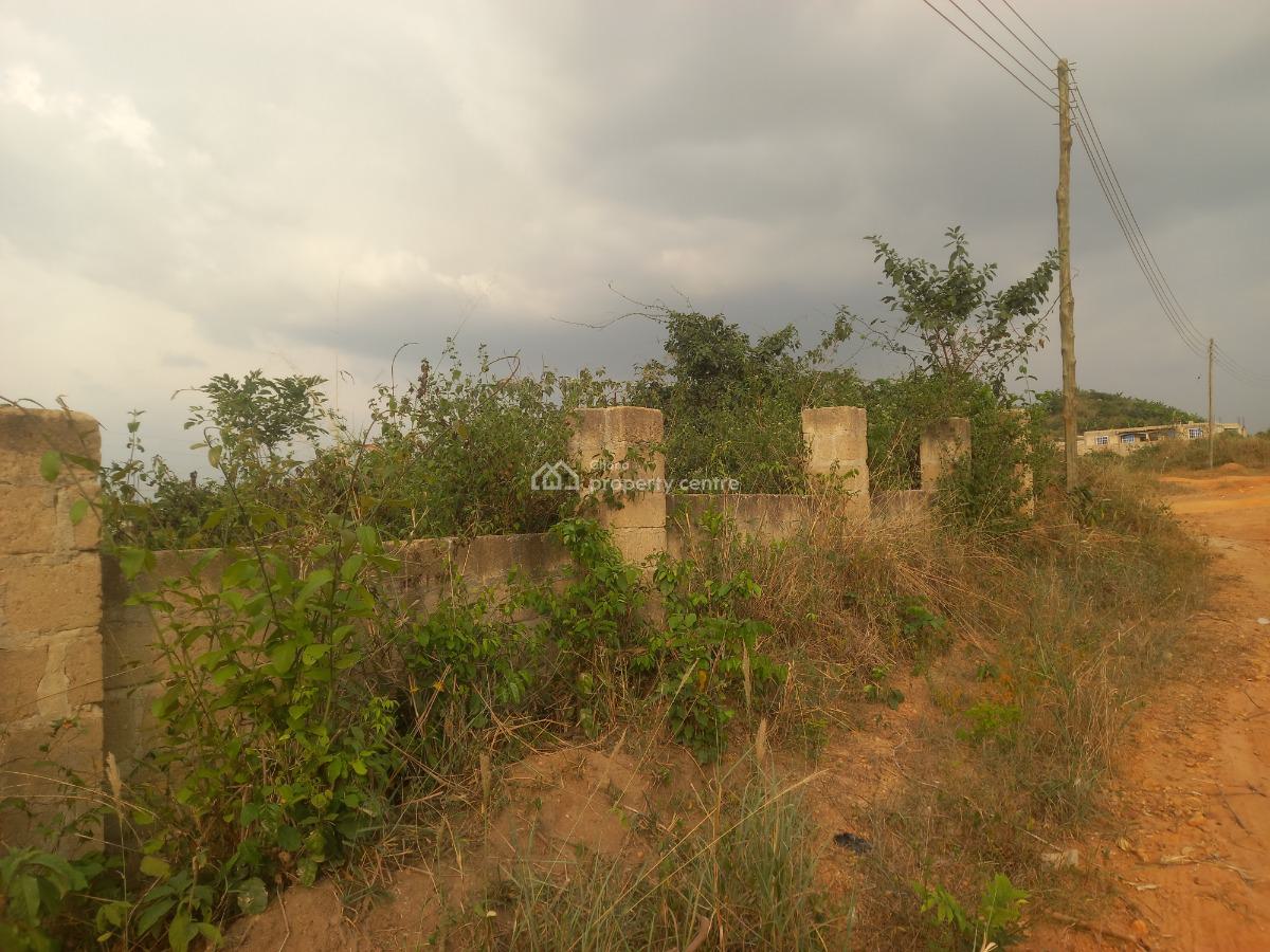 2 Plots   ( Fully Fence Walled), Adesina, on Kenyasi Abrem Road., Kumasi Metropolitan, Ashanti, Land for Sale