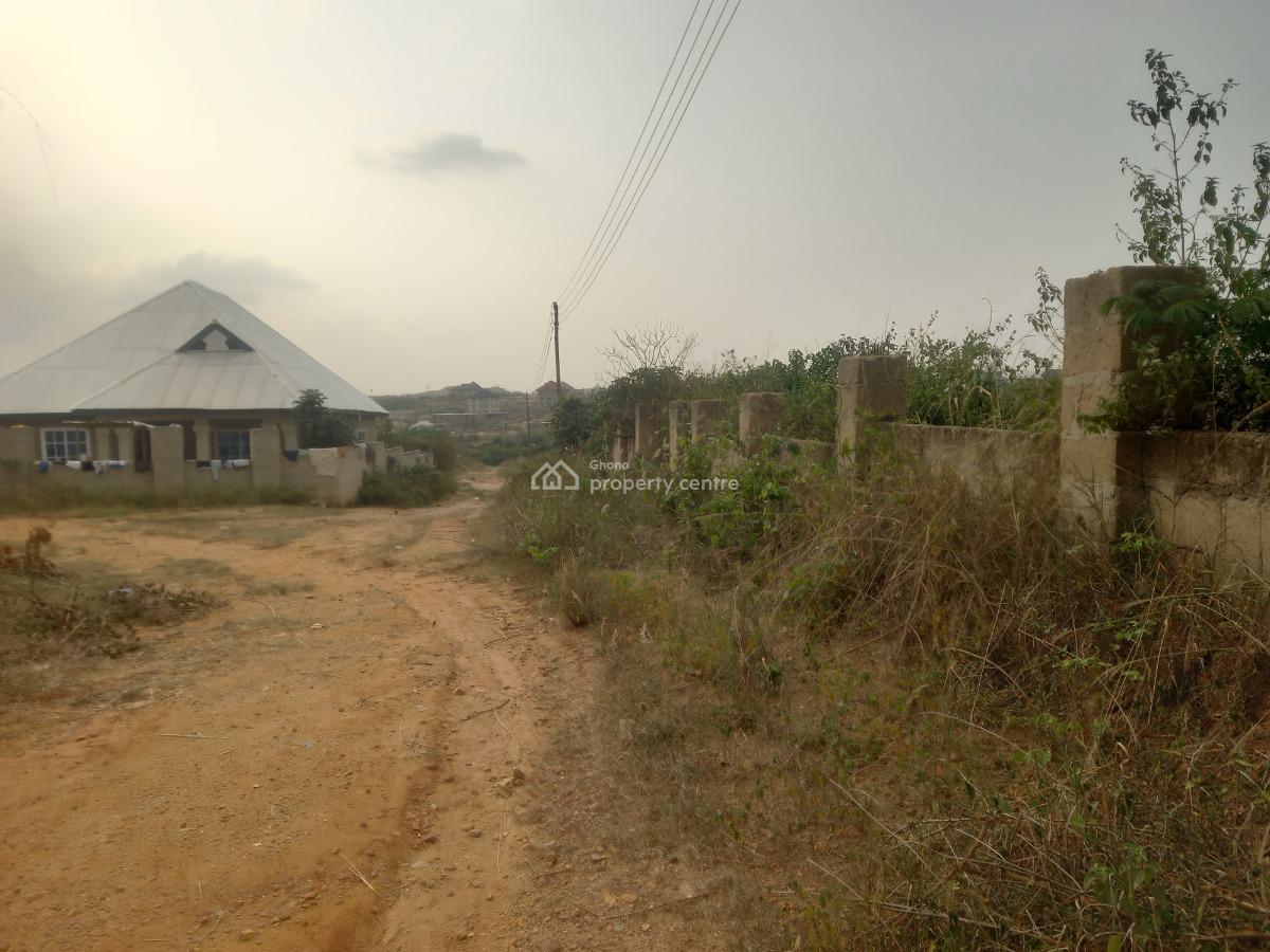 2 Plots   ( Fully Fence Walled), Adesina, on Kenyasi Abrem Road., Kumasi Metropolitan, Ashanti, Land for Sale