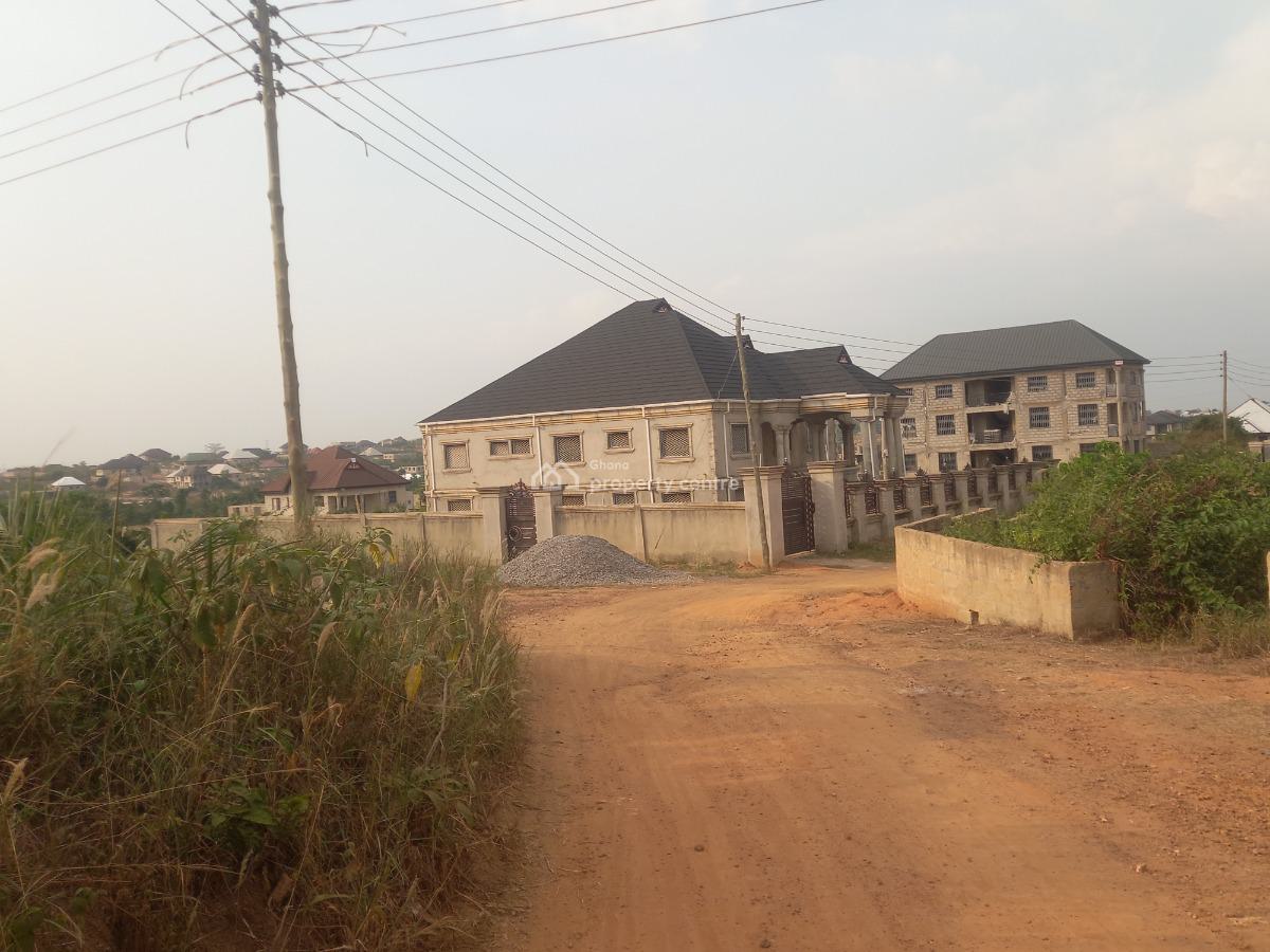 2 Plots   ( Fully Fence Walled), Adesina, on Kenyasi Abrem Road., Kumasi Metropolitan, Ashanti, Land for Sale