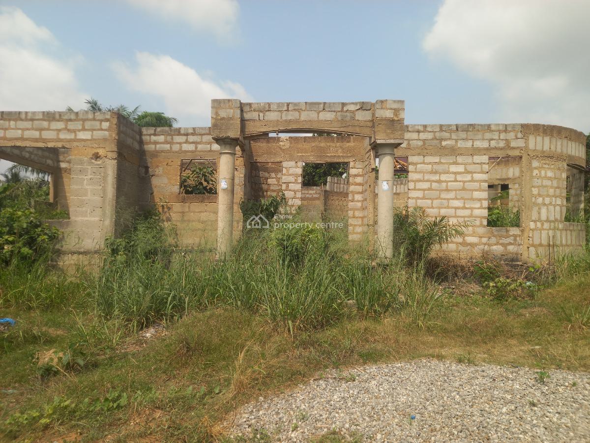 4 Bedrooms  ( 3rd House From Main Asphalt Road), Kenyasi Adwumam, Kumasi Metropolitan, Ashanti, House for Sale