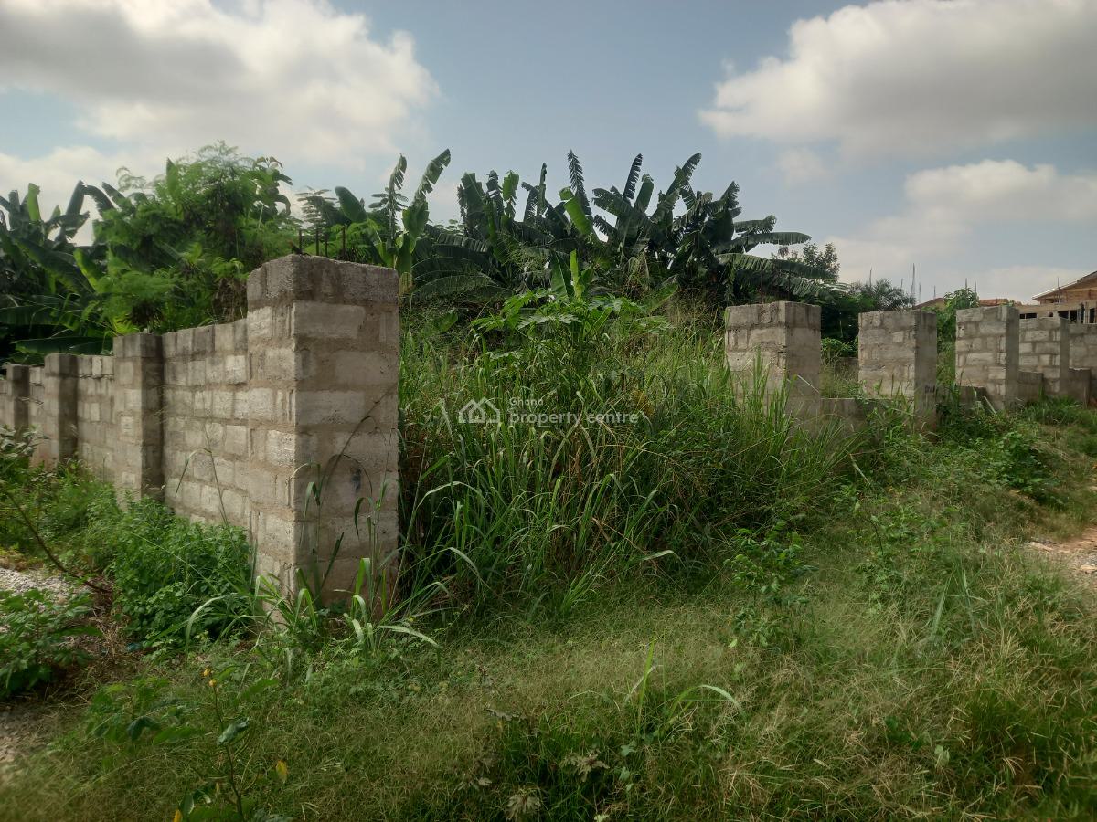 Plot   ( Fence Walled), Tafo Pankrono Estate Junction, Kumasi Metropolitan, Ashanti, Land for Sale