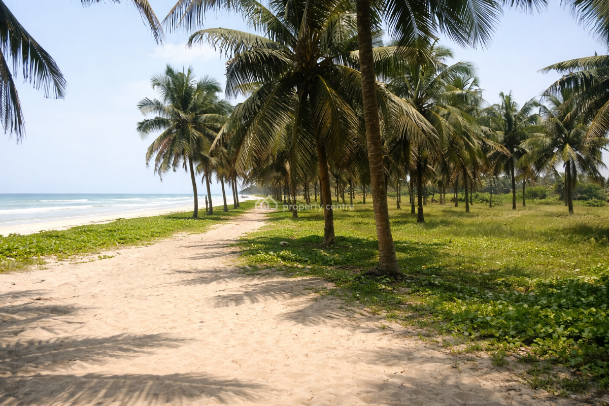 Rare 10.3-acre Coastal Land for Luxury Resort & Hotel Development, Nzema East Prestea-huni Valley, Western Region, Commercial Land for Sale