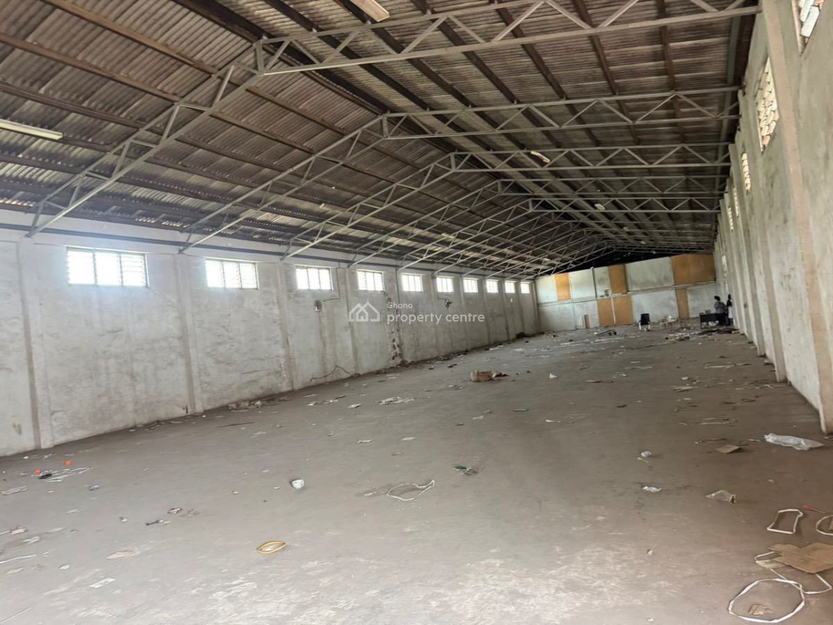 800 Sqm Warehouse, North Industrial Area, Tesano, Accra, Warehouse for Rent