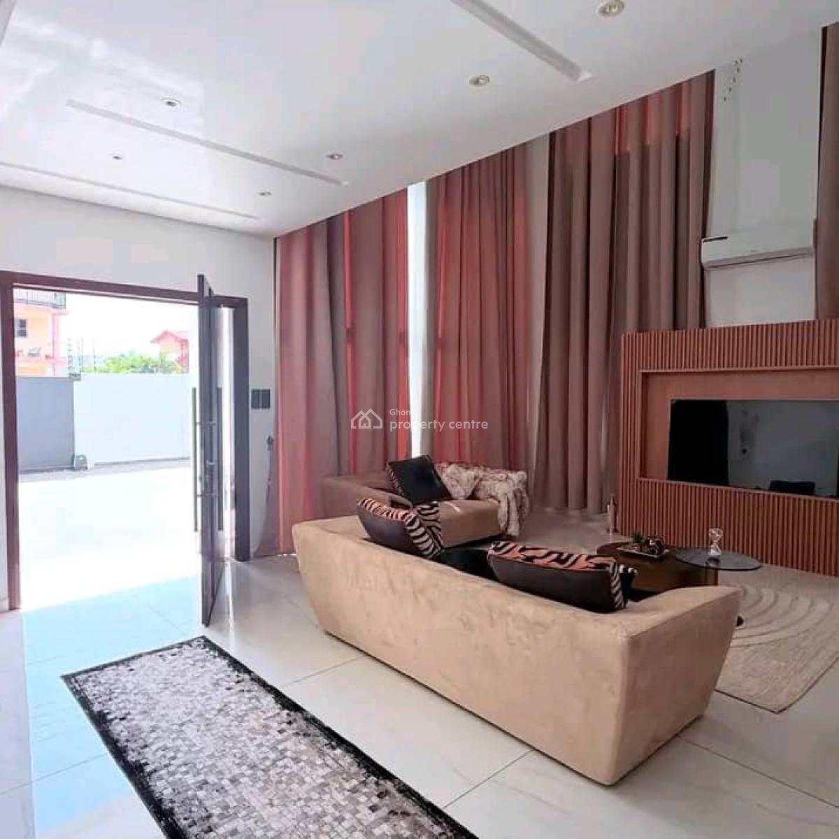 Luxurious Fully Furnished 4-bedroom Townhouse, East Legon Hills, East Legon, Accra, House for Sale