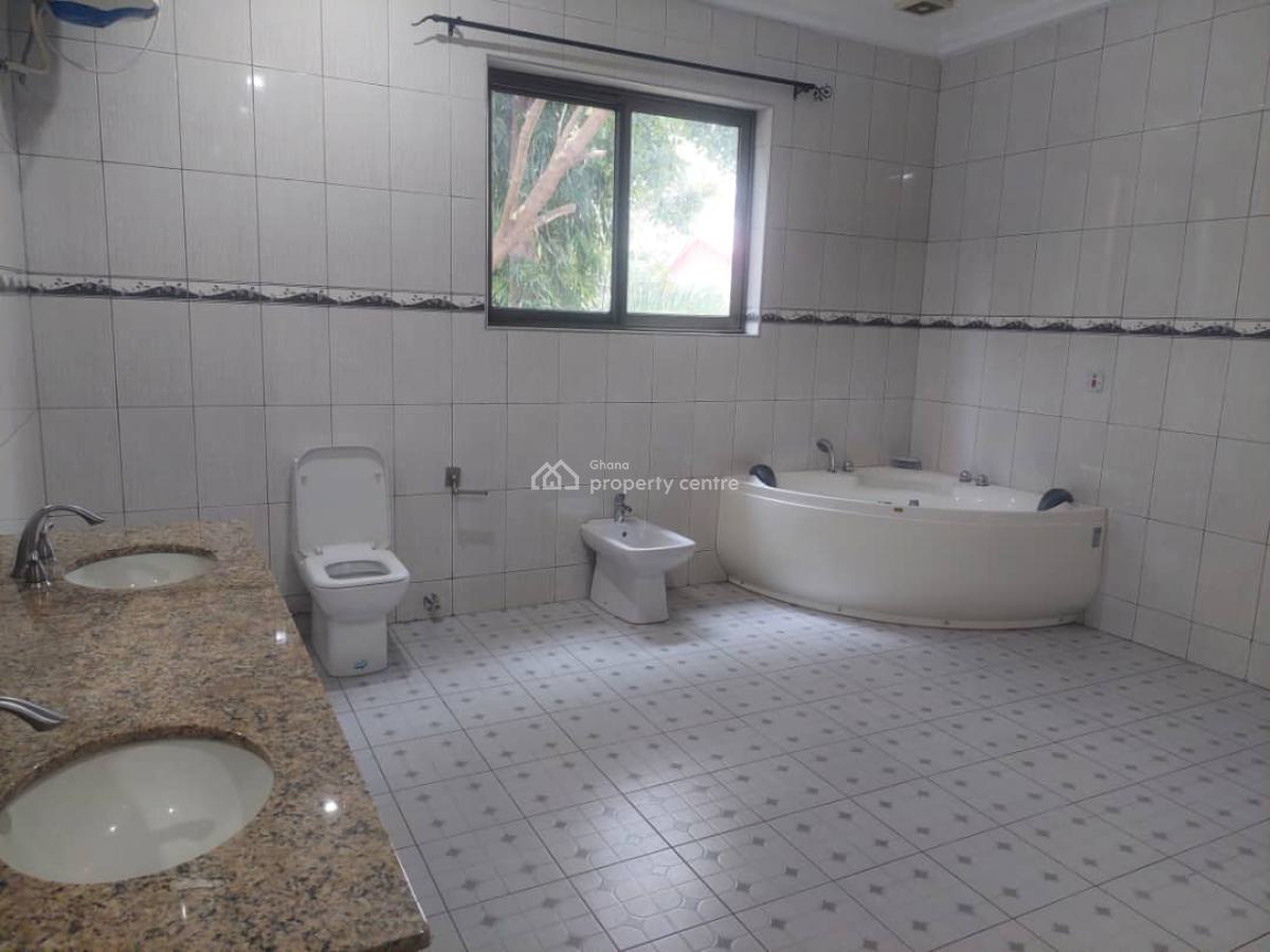 4 Bedroom House with 2 Rooms Outhouse, Cantonments, Accra, Office Space for Rent