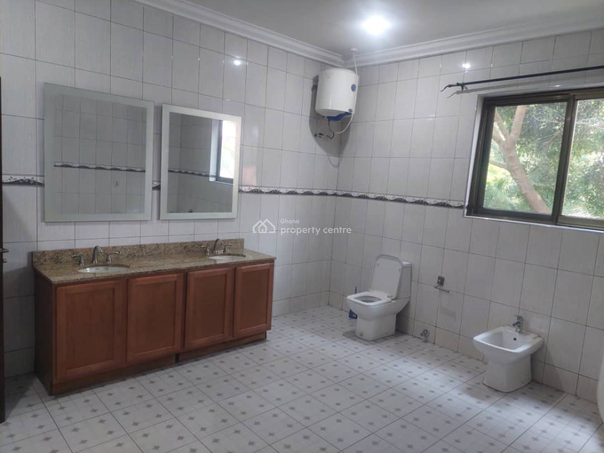 4 Bedroom House with 2 Rooms Outhouse, Cantonments, Accra, Office Space for Rent